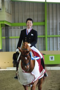 CDI3* グランプリ優勝、北原広之＆ホワイミー