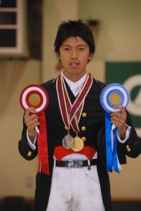 国体自由演技1位、第4課目決勝1・2位と大活躍の林伸伍選手