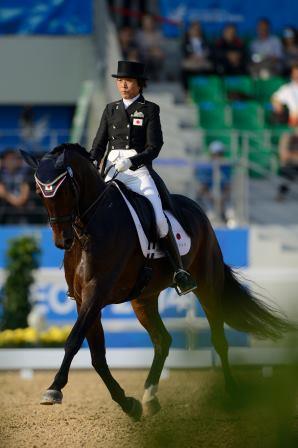 アジア大会 馬場馬術個人戦第1ラウンド結果速報 公益社団法人 日本馬術連盟 Japan Equestrian Federation